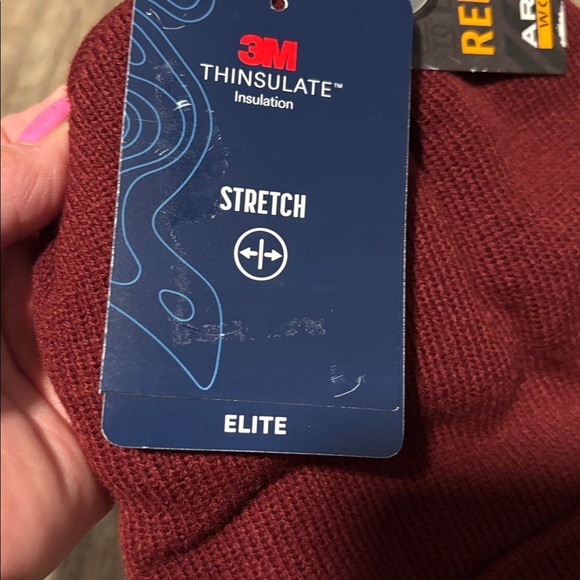 Ariat Rebar Work 3M Thinsulate insulation,elite stretch,watch cap/beanie,logo - Picture 3 of 5